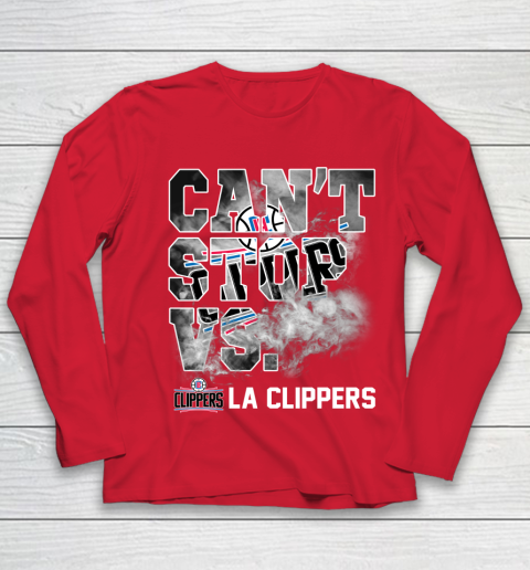NBA LA Clippers Basketball Can't Stop Vs Youth Long Sleeve 8