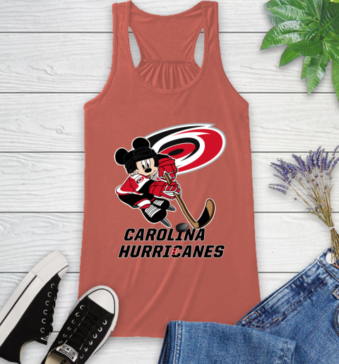 NHL Carolina Hurricanes Mickey Mouse Disney Hockey T Shirt Racerback Tank 4