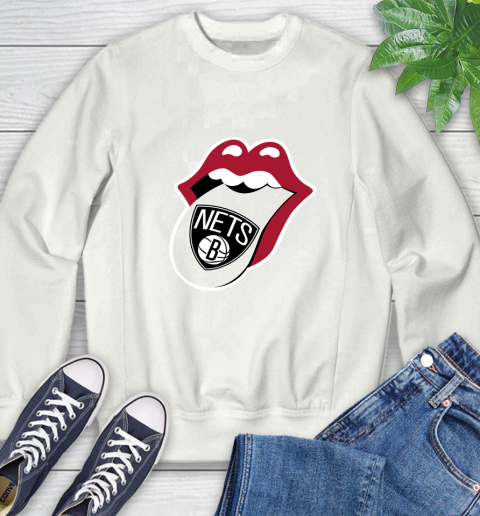 Brooklyn Nets NBA Basketball Lips I Root For My Team Adoring Fan 25