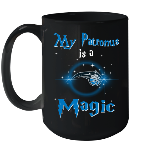 NBA Basketball Harry Potter My Patronus Is A Orlando Magic Ceramic Mug 15oz