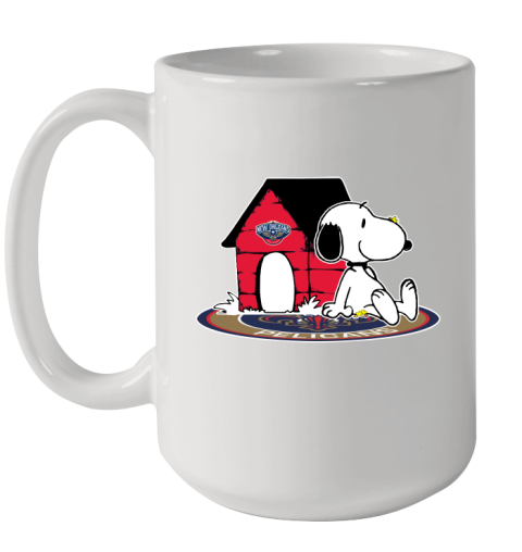 NBA Basketball New Orleans Pelicans Snoopy The Peanuts Movie Shirt Ceramic Mug 15oz