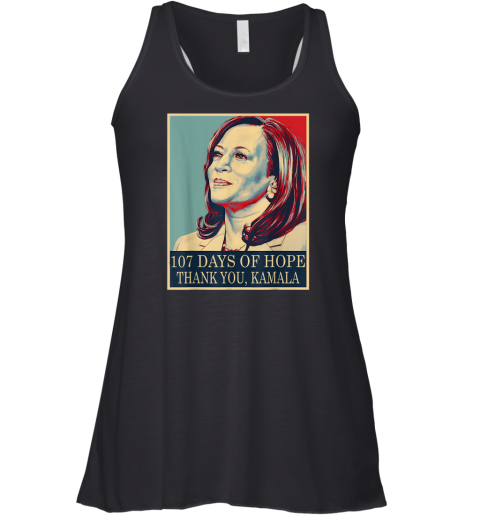 107 Days of Hope Thank You Kamala Racerback Tank