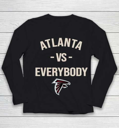 Atlanta Falcons Vs Everybody Youth Long Sleeve