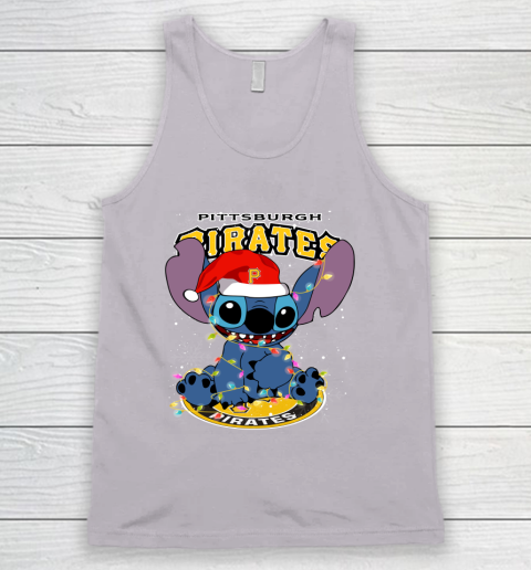 Pittsburgh Pirates MLB noel stitch Baseball Christmas Tank Top 2