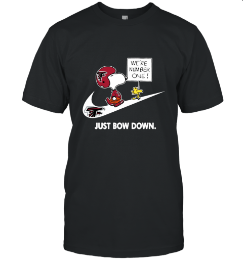 NFL Atlanta Falcons Are Number One – NIKE Just Bow Down Snoopy