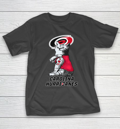 NHL My Cat Loves Carolina Hurricanes Hockey T-Shirt