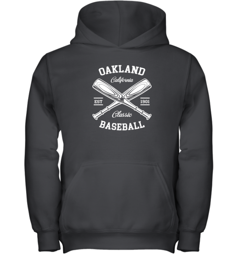 Oakland Baseball, Classic Vintage California Retro Fans Gift t Youth Hoodie