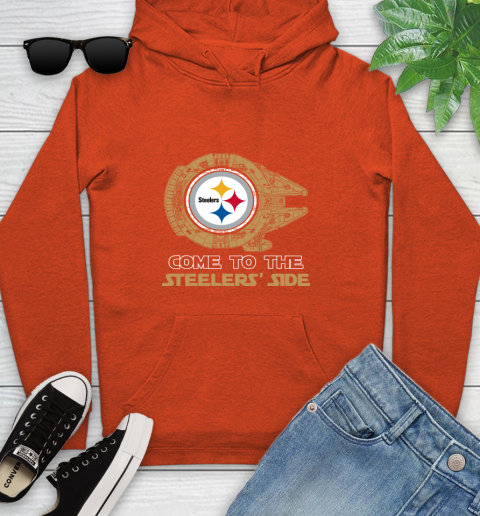 NFL Come To The Pittsburgh Steelers Wars Football Sports Youth Hoodie 4