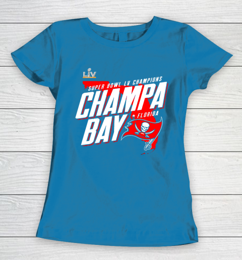 Champa Bay Tampa Bay Buccaneers Super Bowl LV Champions Women's T-Shirt 6