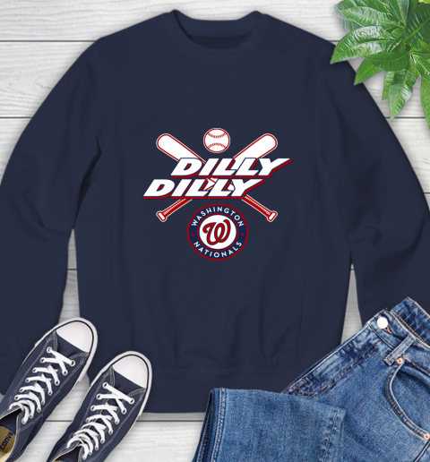MLB Washington Nationals Dilly Dilly Baseball Sports Sweatshirt 3