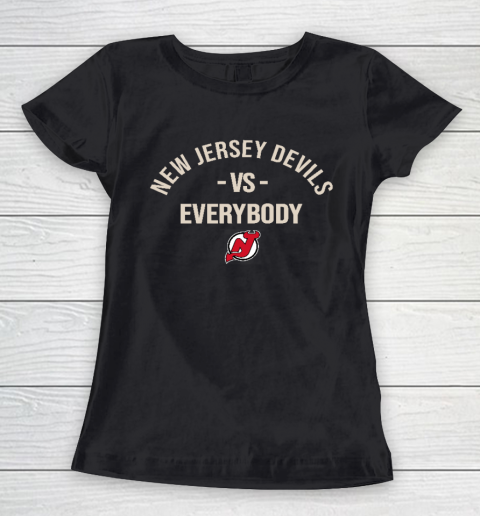 New Jersey Devils Vs Everybody Women's T-Shirt