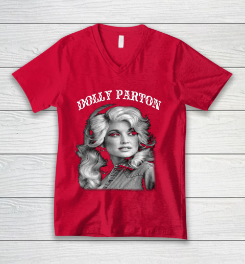 Dolly Parton Classic Vintage V-Neck T-Shirt 6