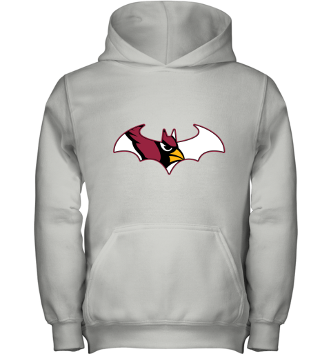 We Are The Arizona Cardinals Batman NFL Mashup Youth Hoodie