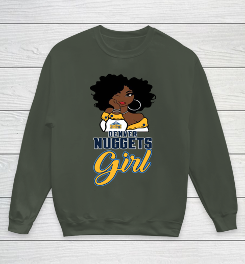 Denver Nuggets Girl NBA Youth Sweatshirt 10