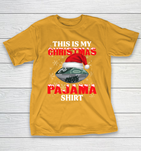 New York Jets This Is My Christmas Pajama Shirt NFL T-Shirt 2