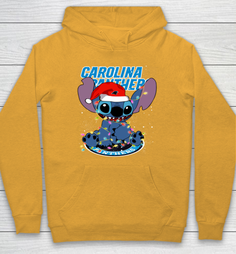 Carolina Panthers NFL Football noel stitch Christmas Hoodie 2