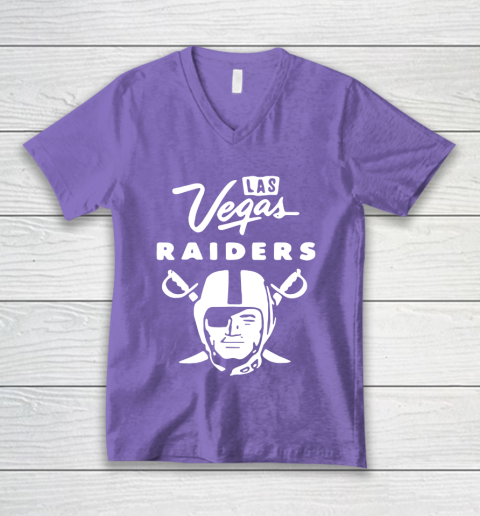 Las Vegas Raider V-Neck T-Shirt 9 Las Vegas Raider V-Neck T-Shirt - Image 9