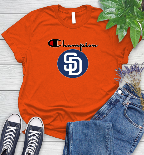 MLB Baseball San Diego Padres Champion Shirt Women's T-Shirt 2