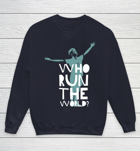 Megan Rapinoe Who Run The World Youth Sweatshirt 2