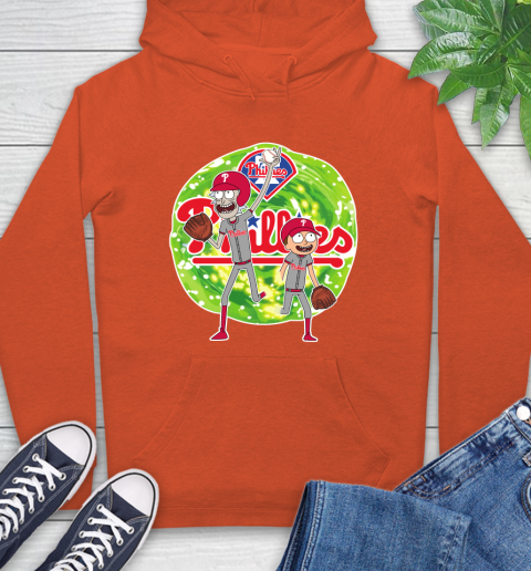MLB Philadelphia Phillies Rick And Morty Baseball Sports Hoodie 5