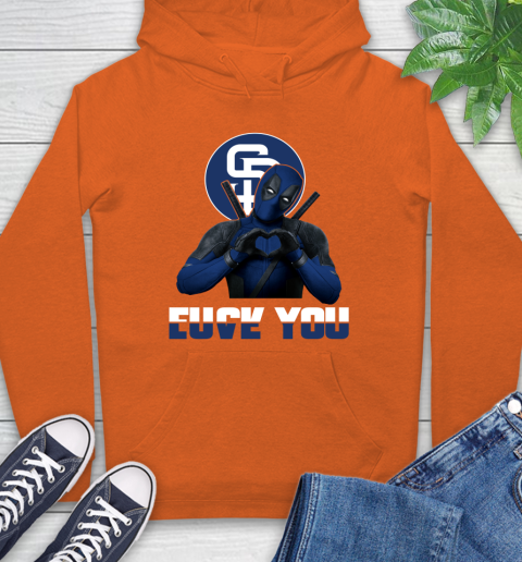 MLB San Diego Padres Deadpool Love You Fuck You Baseball Sports Hoodie 4