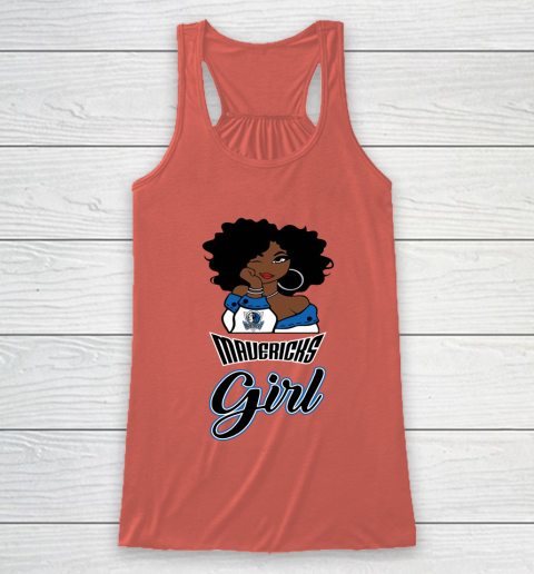 Dallas Mavericks Girl NBA Racerback Tank 4