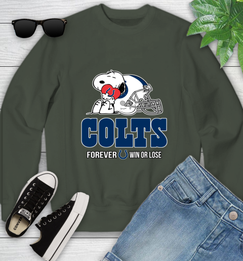 NFL The Peanuts Movie Snoopy Forever Win Or Lose Football Indianapolis Colts 124