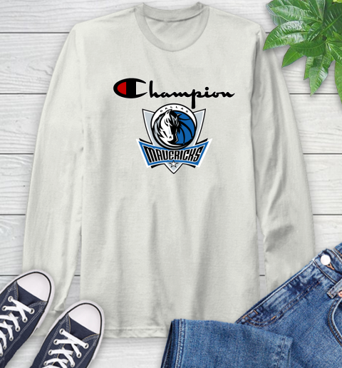 NBA Basketball Dallas Mavericks Champion Shirt Long Sleeve T-Shirt 11