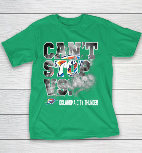 NBA Oklahoma City Thunder Basketball Can't Stop Vs Youth T-Shirt 3