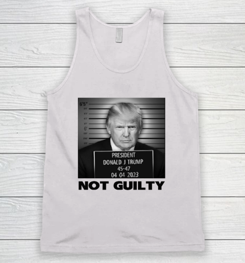 Trump Not Guilty Tank Top