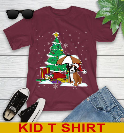 Boxer Christmas Dog Lovers Shirts 242