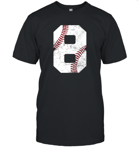 Kids 8th Birthday T Shirt Baseball Boys Kids Eight 8 Eighth Gift Unisex Jersey Tee