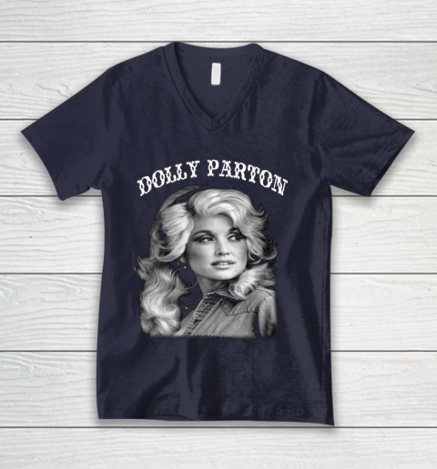 Dolly Parton Classic Vintage V-Neck T-Shirt 2