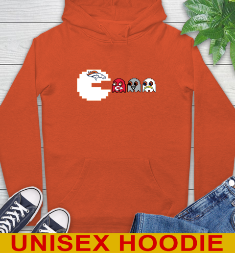 Denver Broncos NFL Football Pac Man Champion Hoodie 5
