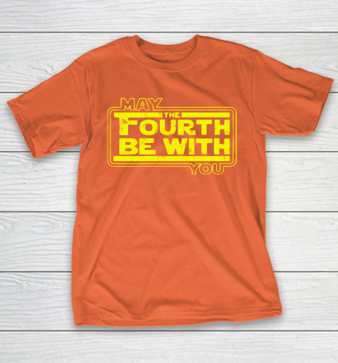 Yellow star top wars shirt