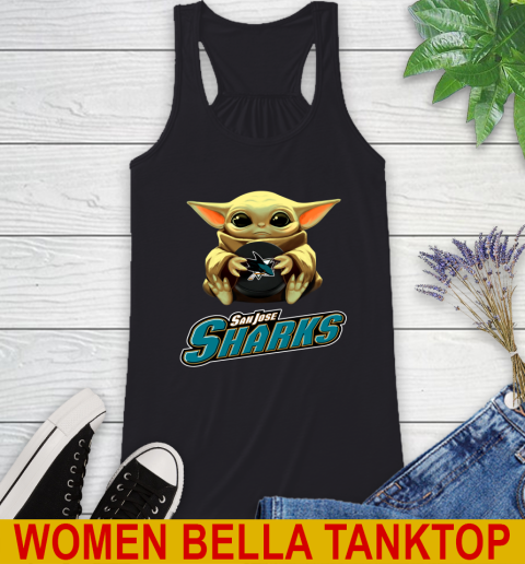 NHL Hockey San Jose Sharks Star Wars Baby Yoda Shirt 38