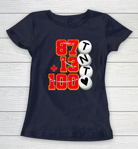 Cute 87  13 = 100 days of school Taylor 100th Day Of School Women's T-Shirt 2