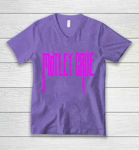 Motley Crue V-Neck T-Shirt 8