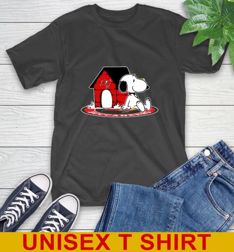 NFL Football Tampa Bay Buccaneers Snoopy The Peanuts Movie Shirt T-Shirt 2