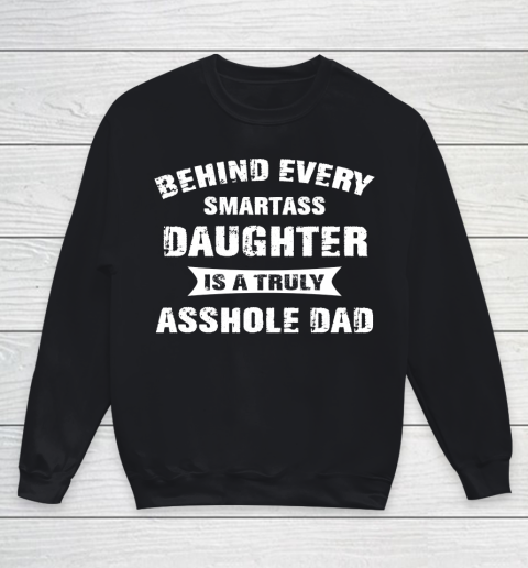 Father's Day Funny Gift Ideas Apparel  Mens Father Daughter Shirt, Gifts For Dad From Daughter, Fun Youth Sweatshirt