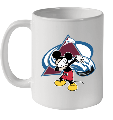 Colorado Avalanche NHL Hockey Dabbing Mickey Disney Sports Ceramic Mug 11oz