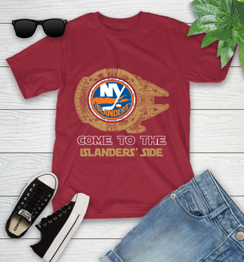NHL Come To The New York Islanders Wars Hockey Sports Youth T-Shirt 14