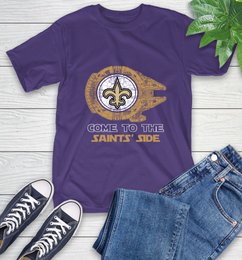 NFL Come To The New Orleans Saints Wars Football Sports T-Shirt 5