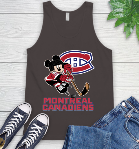 NHL Montreal Canadiens Mickey Mouse Disney Hockey T Shirt Tank Top 7