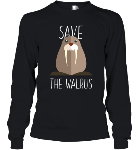 Walrus - Save the walrus Youth Long Sleeve