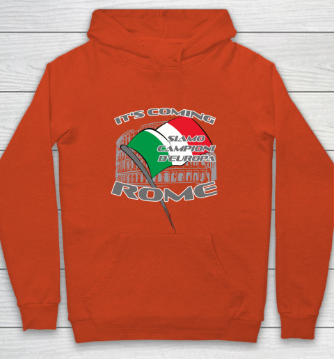 ITALIA Football Champions  SIAMO CAMPIONI D'EUROPA It's coming Rome Youth Hoodie 3