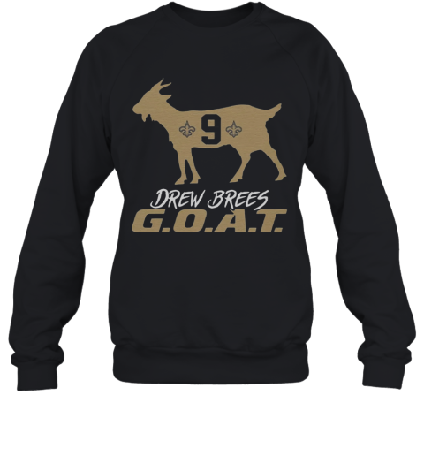 drew brees goat hoodie