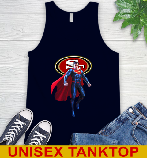 NFL Superman DC Sports Football San Francisco 49ers Tank Top 3