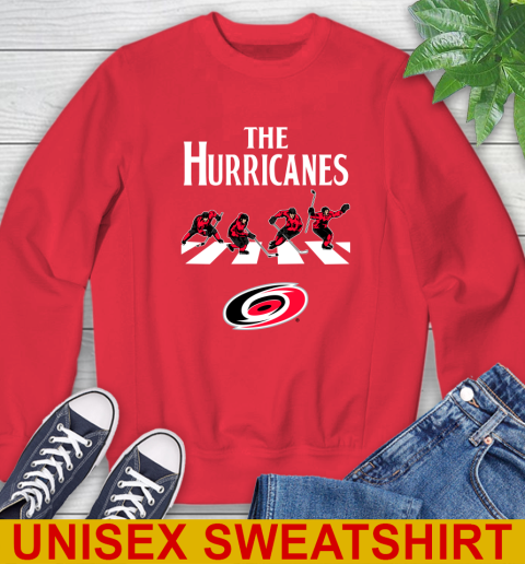 NHL Hockey Carolina Hurricanes The Beatles Rock Band Shirt Sweatshirt 12