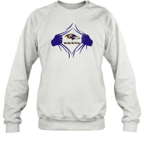 Baltimore Ravens Superman Sweatshirt